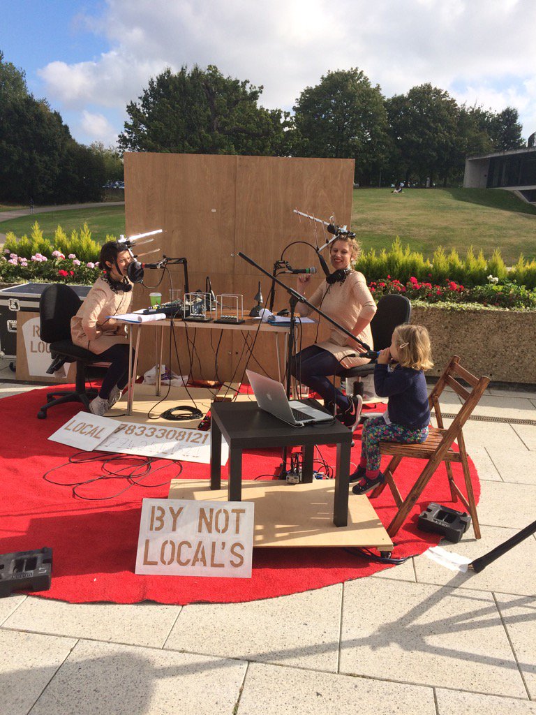 HuntDarton's tweet photo. Tilly became the youngest guest DJ on #radioLocal today #kidsdj #tillybear #lakesidetheatre https://t.co/TrK540E7vK