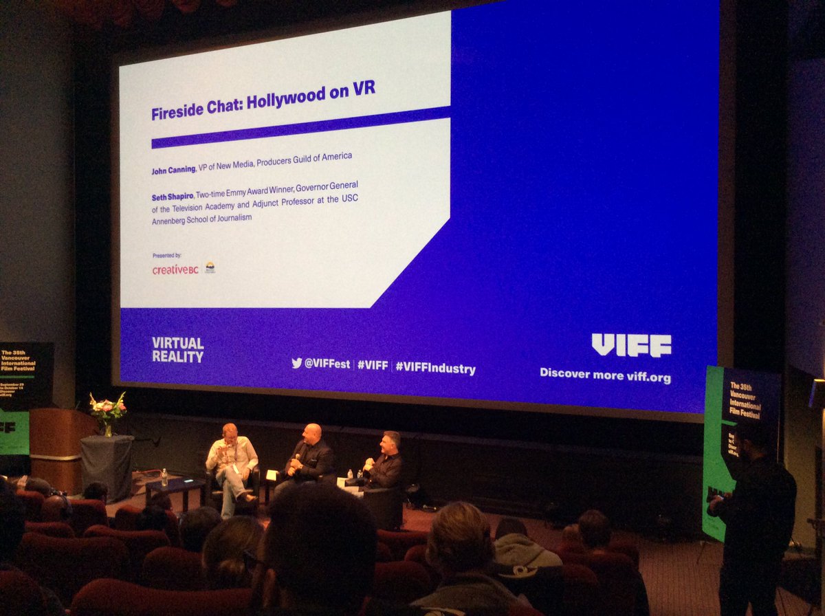 VladMarkovich's tweet photo. John Canning & Seth Shapiro Perspective of Hollywood Studios, networks & tech companies scalability in 2017 #vr #AR #VIFFIndustry #vrrises https://t.co/BAccgnd2mY