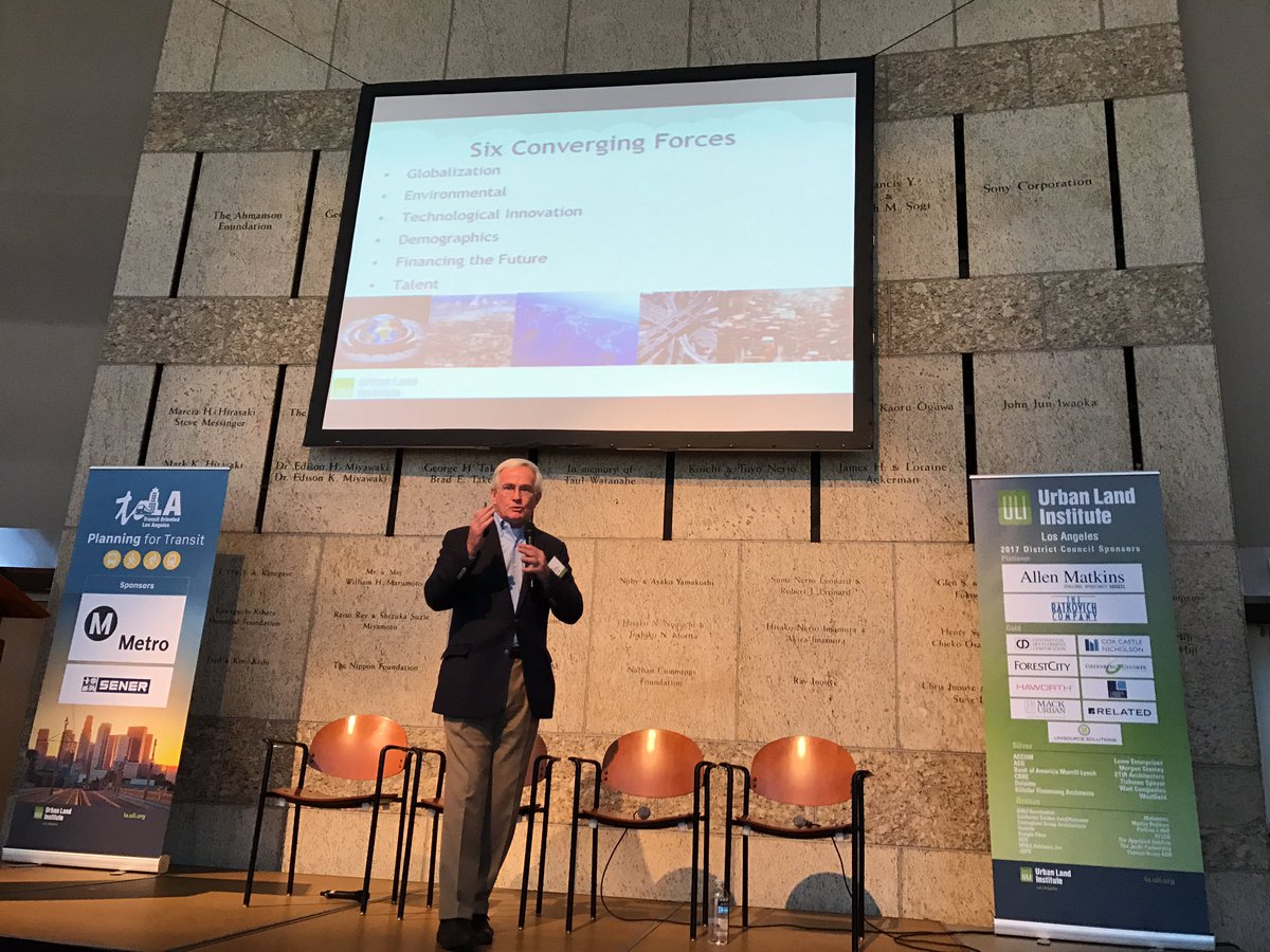 ShmelGraham's tweet photo. @UrbanLandInst Senior Resident Fellow Tom Murphy - talent is driving every economy #ToLA2016 https://t.co/NnhgFwbpwI