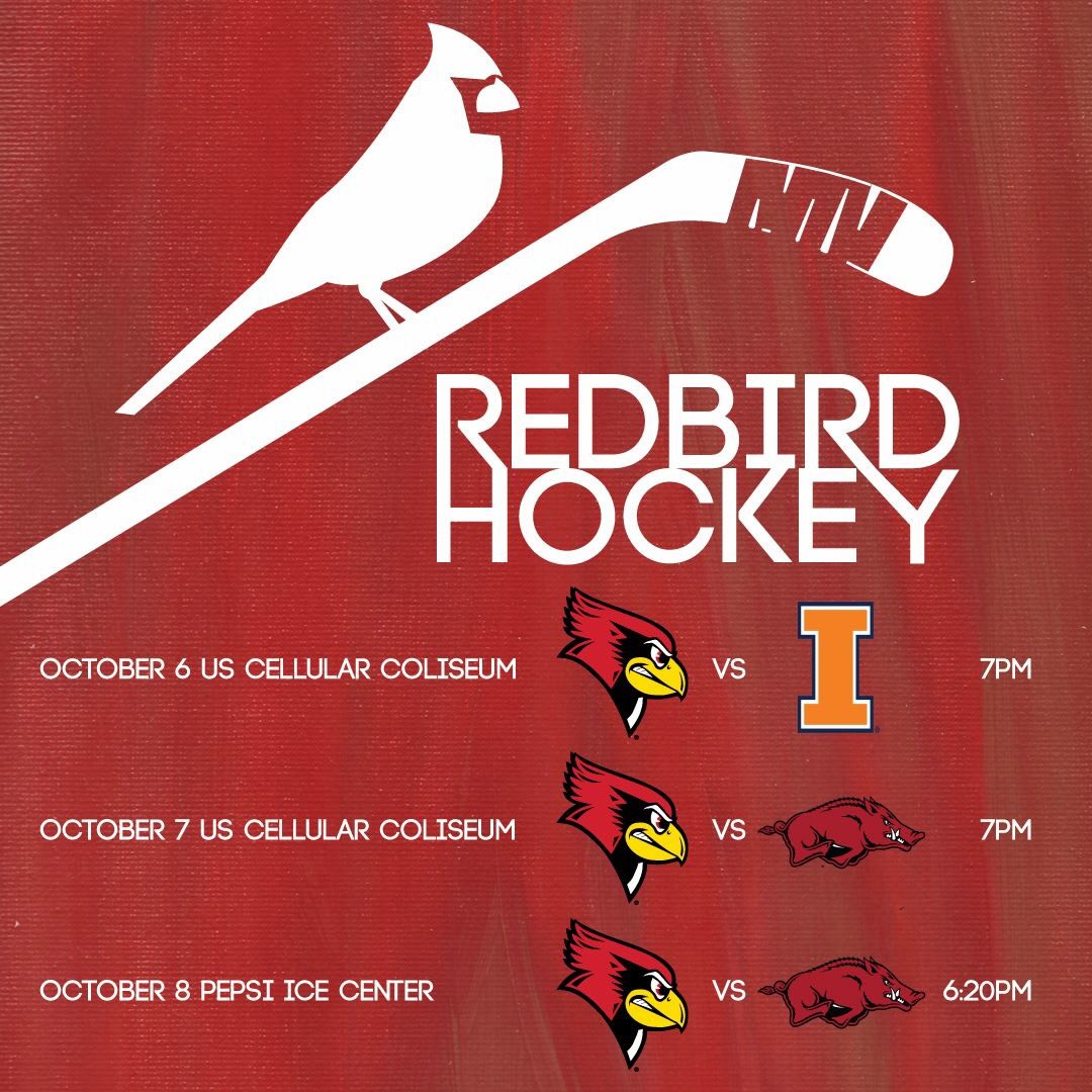 🔺Wed: Win free tickets for this week's games outside the rec!
🔺Thurs: ISU vs U of I 
🔺Fri: ISU vs Arkansas
🔺Sat: ISU vs Arkansas