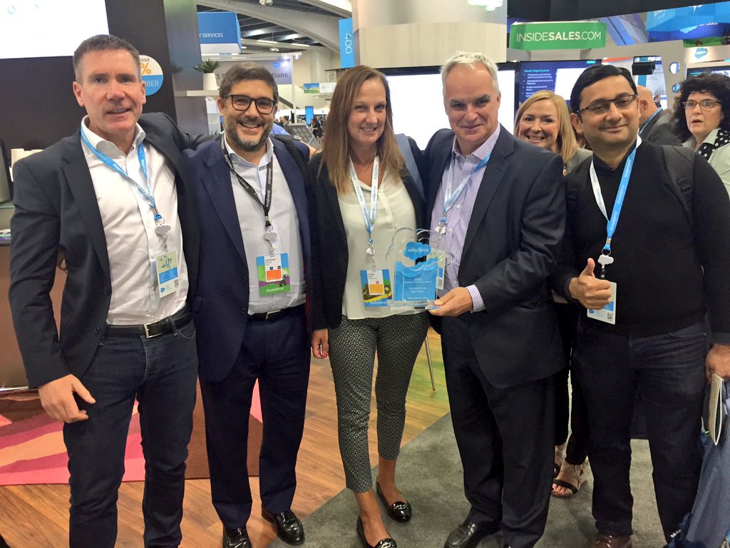 santiagosolanas's tweet photo. Booth 613 at #DF16 for demo of #SageLive from @salesforce Application Innovation Partner of the Year: @sagegroupplc https://t.co/hJ9TdMFS6d