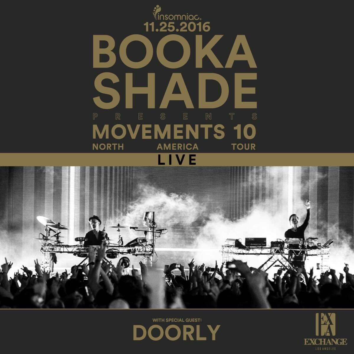 oohsooyum's tweet photo. FRIDAY 11/25 @ExchangeLA 
@BookaShade pres #MovementsTour with special guest @doorlydj!!
**TICKETS ON SALE NOW!!
👉🏼 https://t.co/vlVn3FITuB https://t.co/0hA4aXCSRP