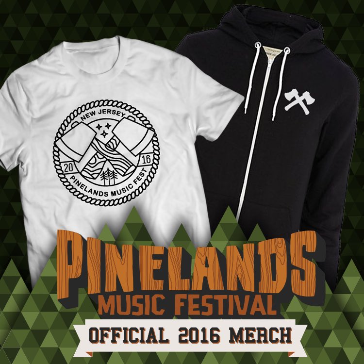 PinelandsFest's tweet photo. Here's a sneak peak at the merch available at this year's fest! https://t.co/1pCtMWQSze