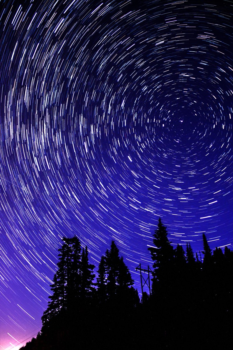 cornelia_can's tweet image. @coldcanyonartworks Swirling, twirling, Whirling Dervishes…  star trails guide us through the the night.