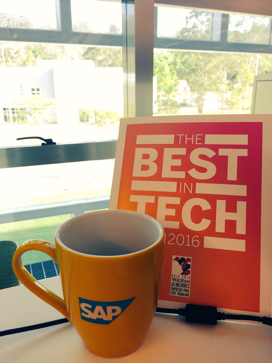 anacbalen's tweet image. Here we are again!🙌🏻😃Best IT company to work for in Brazil! #ProudToBeSAP 👏🏻