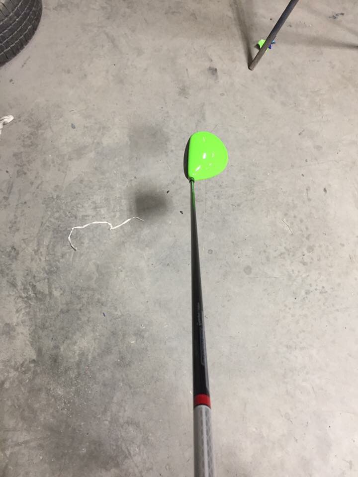 RobertFerrigno's tweet photo. @TaylorMadeGolf A little custom paint on the r15 https://t.co/ncnVzeMoGI