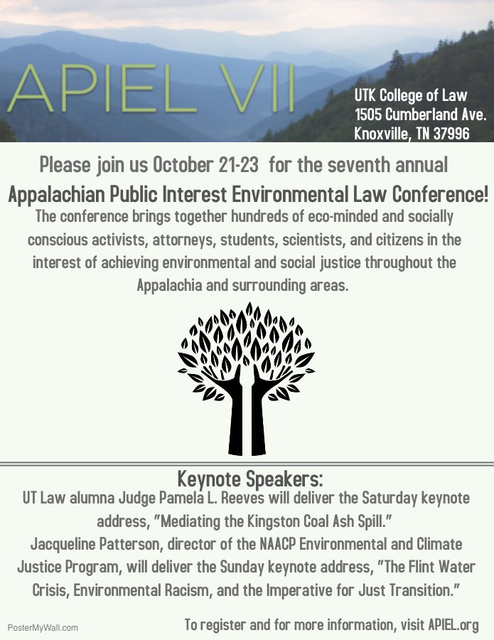 APIELConference's tweet photo. October 21st is quickly approaching! #APIEL #utkELO https://t.co/DkR5EOLGE2