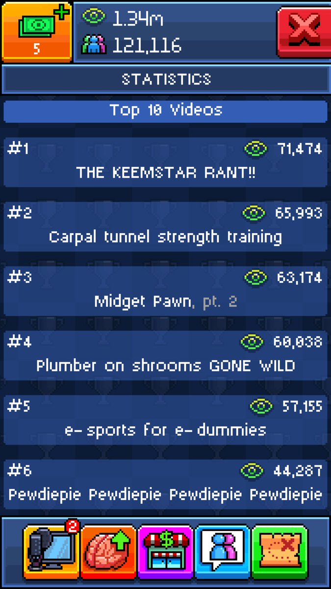 TrueConnorPlayz's tweet image. Most Viewed -THE KEEMSTAR RANT!! XD |Great Job on the game @pewdiepie