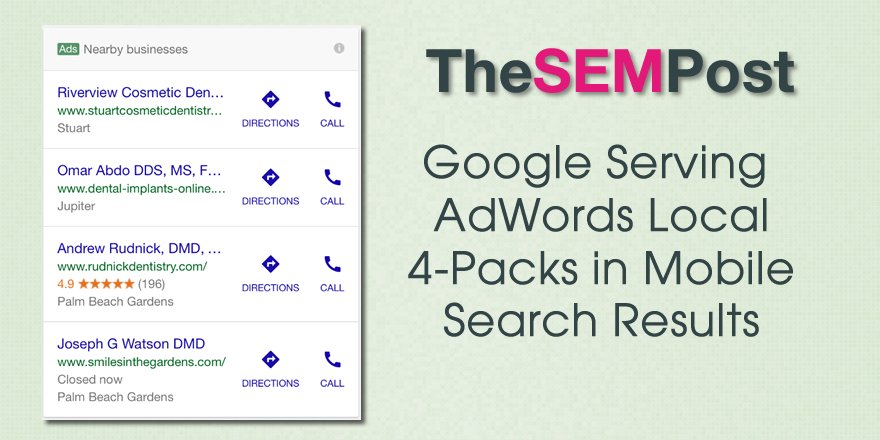 GoBrandify's tweet image. #Google is stepping up its local pack ads in a big way. Check it out:  bit.ly/2dHp9QB by @jenstar #localSEM #SEM