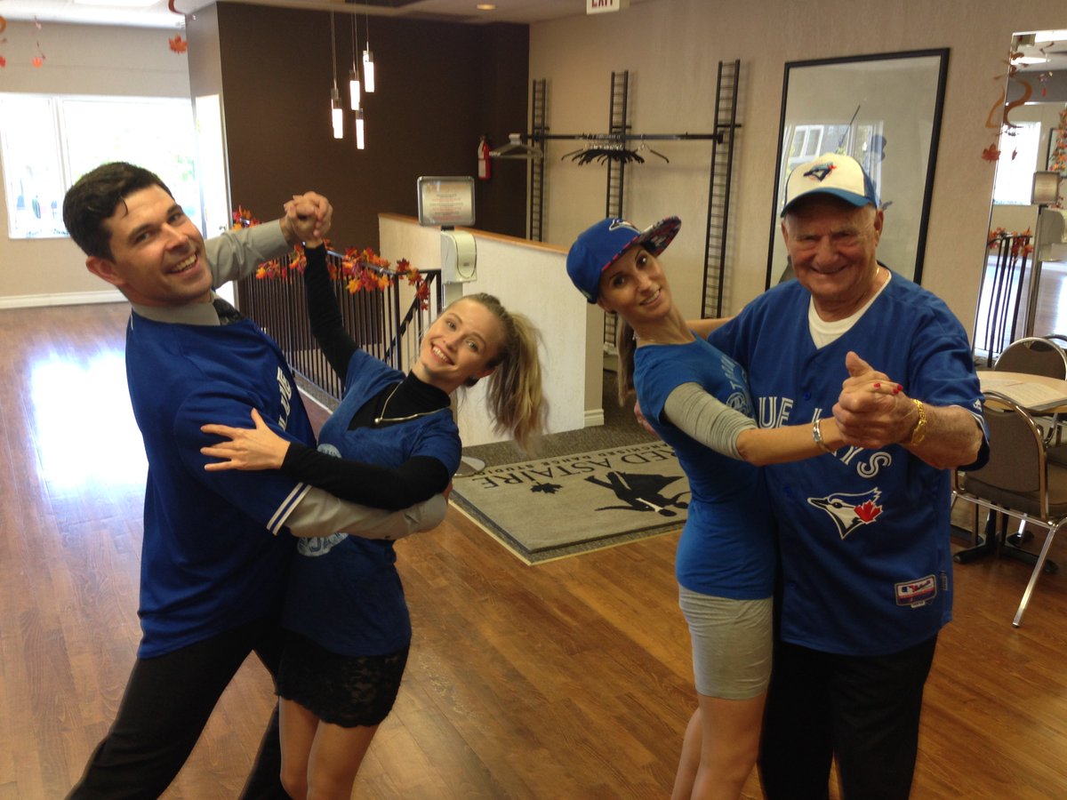 Let's Go Blue Jays!! It's Blue Jay Day at the studio today.
