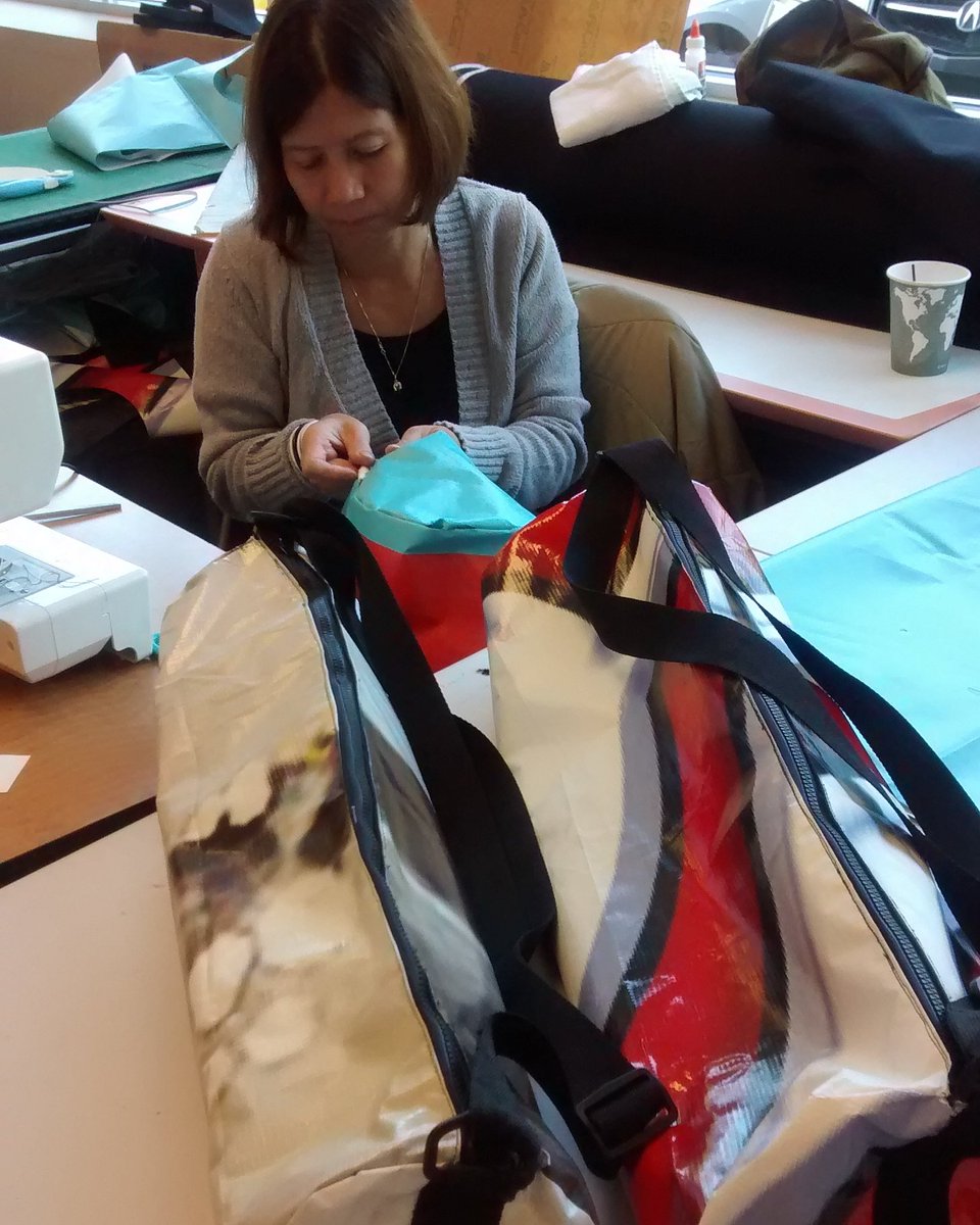 Get excited! We're tweaking our new yoga mat bag design. Coming soon! #upcyclelife #yoga