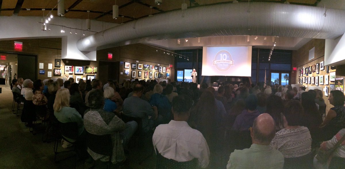 SDCountyLibrary's tweet image. We have a packed house for the @OneBookSD event for The Zookeeper&apos;s Wife author talk! #sandiego #onebookonesandiego #Encinitas #ilovesdcl