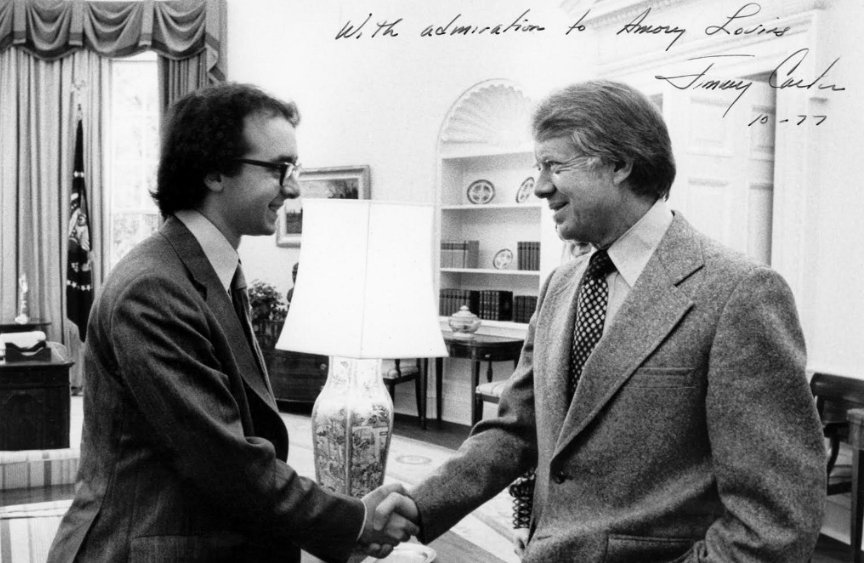 RockyMtnInst's tweet photo. 40 years ago @AmoryLovins discussed his acclaimed 'Soft Energy Paths' article w. Pres Carter. Learn more: https://t.co/GrPJ2ArbWb #VPDebate https://t.co/1xRPwhkzon