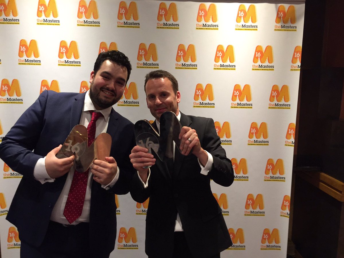 MZoutendyk's tweet photo. Double trouble for @sapientnitro  #MOMA16 @MOMAawards @SkyUK @SpeakEmoji Well done everyone, great work! https://t.co/FTZX8HNTOF