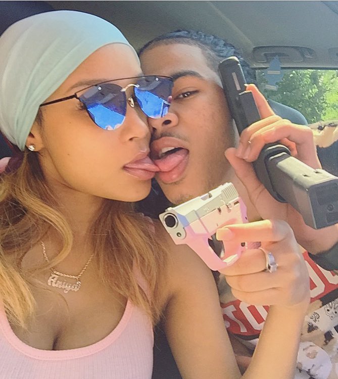Maiaaaa_'s tweet photo. if he rocking, im ROLLIN🔐. if he shooting, im RELOADING😈💪🏽 https://t.co/HmIgROLDFK