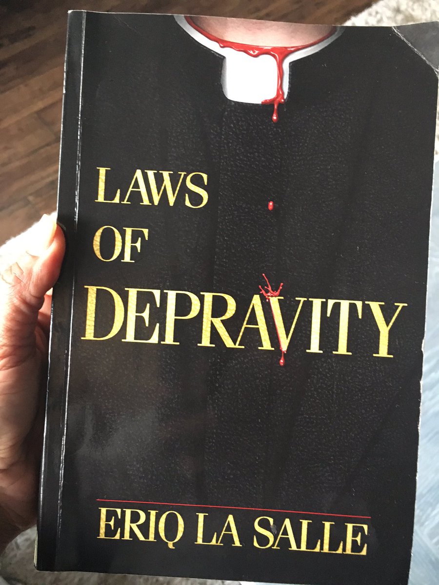 Looking for a compelling edge of your seat thriller to dive into?Actor/director @EriqLaSalle23 #lawsofdepravity held me tight #mustread 🙈