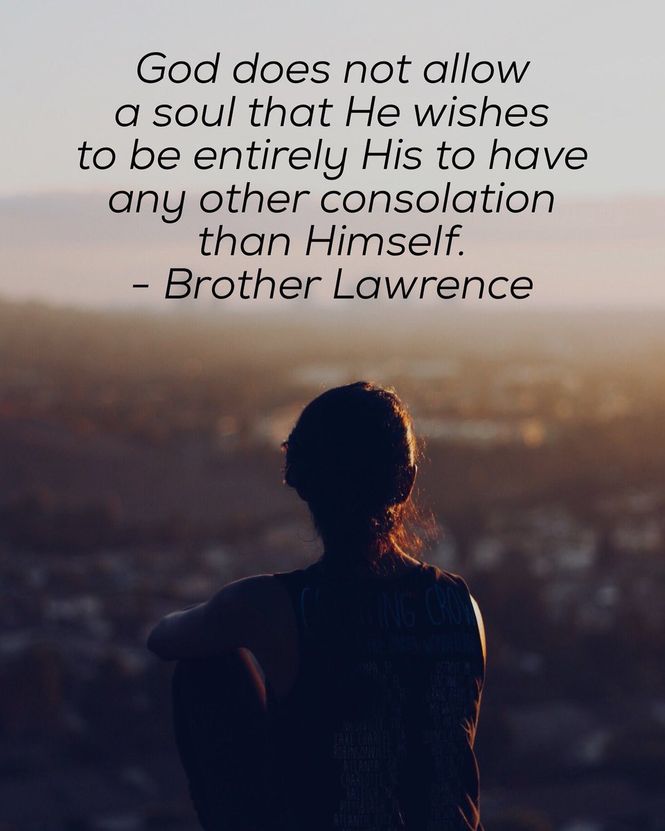 elementarythe's tweet image. #satisfiedinchrist #brotherlawrence #elementarytheology #theology