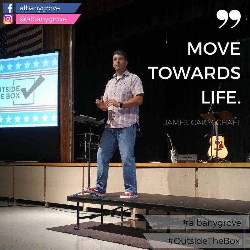 AlbanyGrove's tweet photo. We move towards life #OutsideTheBox #albanygrove https://t.co/vqmoSl5g7J