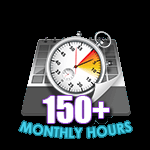 Just got a new Badge for 150 Hours Online in a Month! Doesn't get much better than this! #Flirt4Free