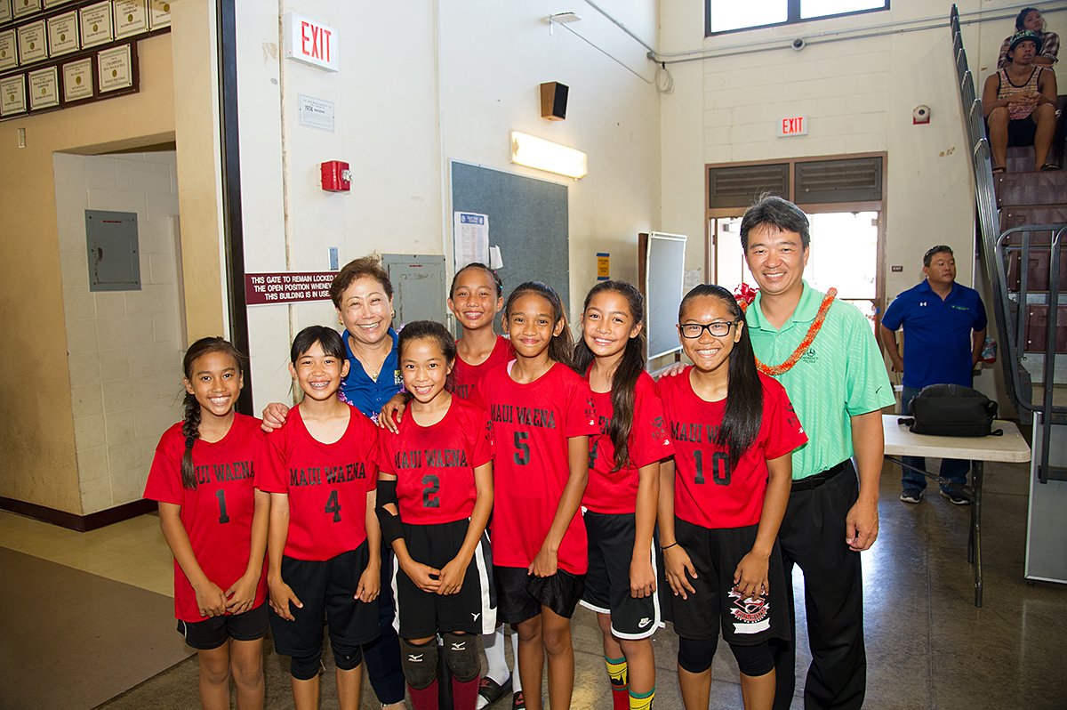 HIDOE808's tweet photo. Students shine at the Maui Middle School Athletics Initiative this weekend. Mahalo, LG Tsutsui &amp; the REACH program! https://t.co/J4gY0TlDRM https://t.co/uSVUKC9h4D