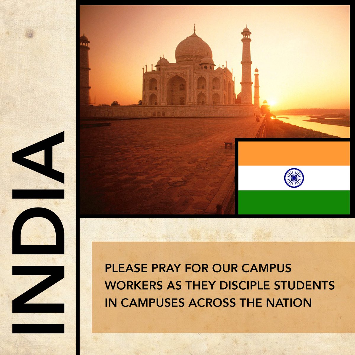 Today, let's #HoldTheRopes for our workers in India! Thank you for your prayers! #EveryNationWorldMissions #PrayGiveGo