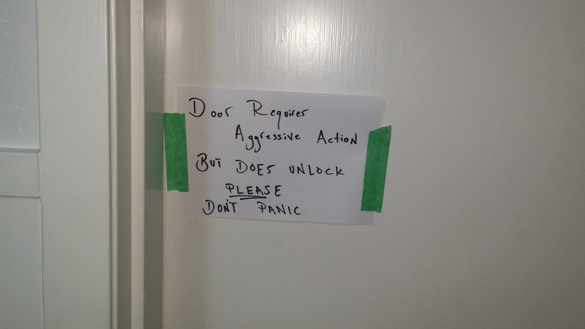 rabbitknitz's tweet image. Bathroom challenge...I better limit my liquid intake. #donotpanic #tinybladder