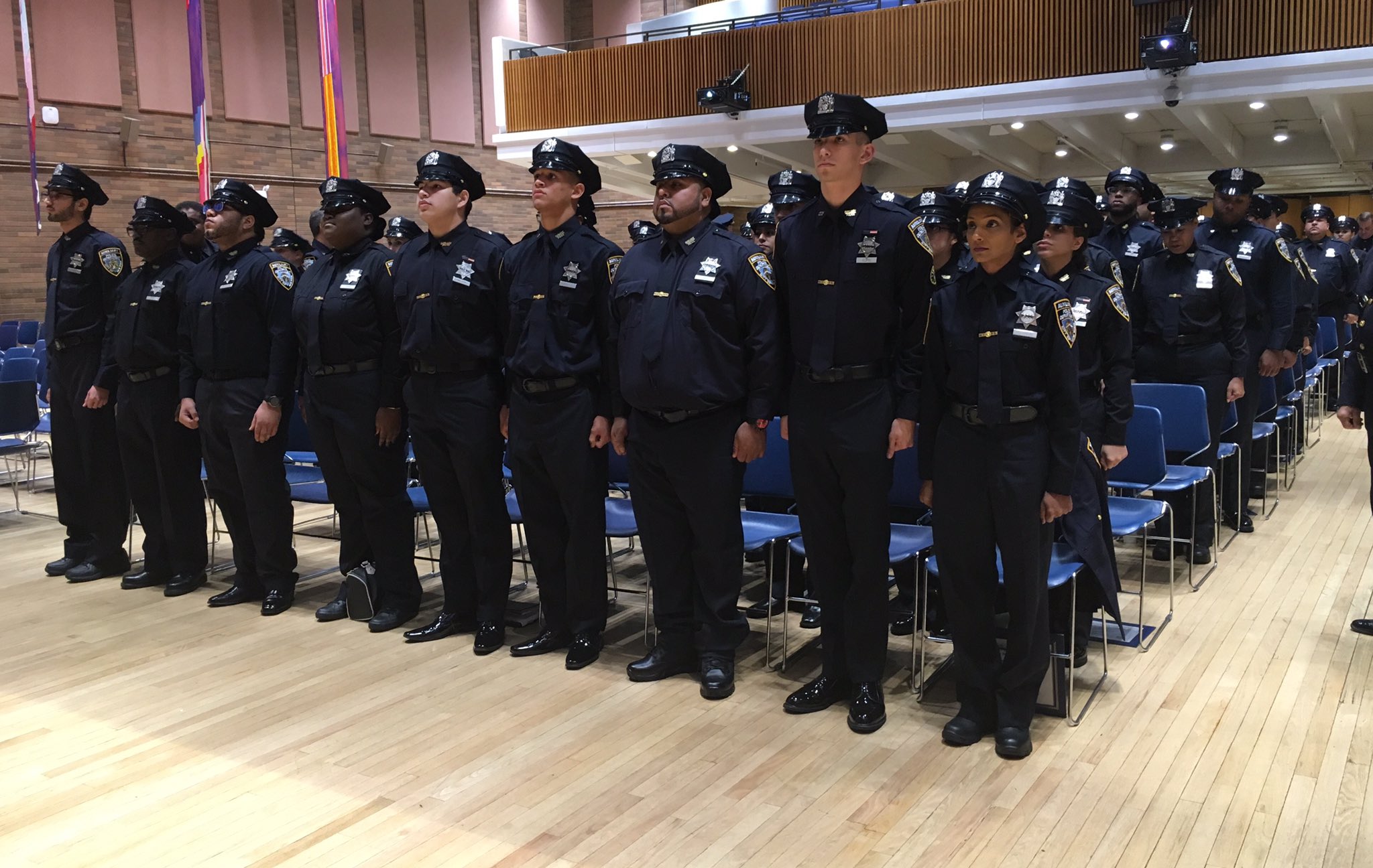 NYPD Auxiliary on Twitter "Congratulations to the graduating Auxiliary