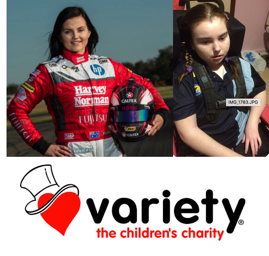 GiverAus's tweet photo. Renee Gracie, a V8 racing car driver is helping raise awareness and support for Sophie, click here to learn more https://t.co/eWscijO0Zd https://t.co/HtKIXnfNGZ