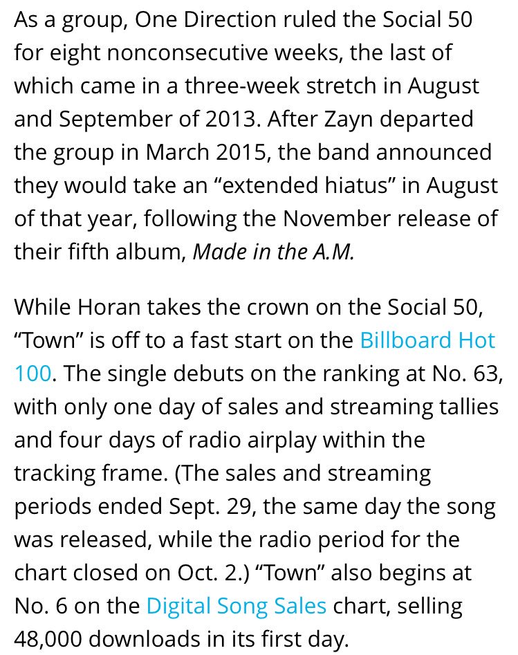 NJHNEWS's tweet photo. Congratulations for being the first ever artist to debut at #1 on the @Billboard Social 50 chart @NiallOfficial 👑💖 https://t.co/ifYlycNokl