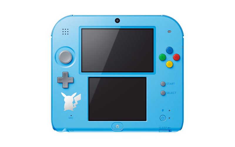Kotaku's tweet image. Look at this cute lil' 2DS. bit.ly/2dpUibt