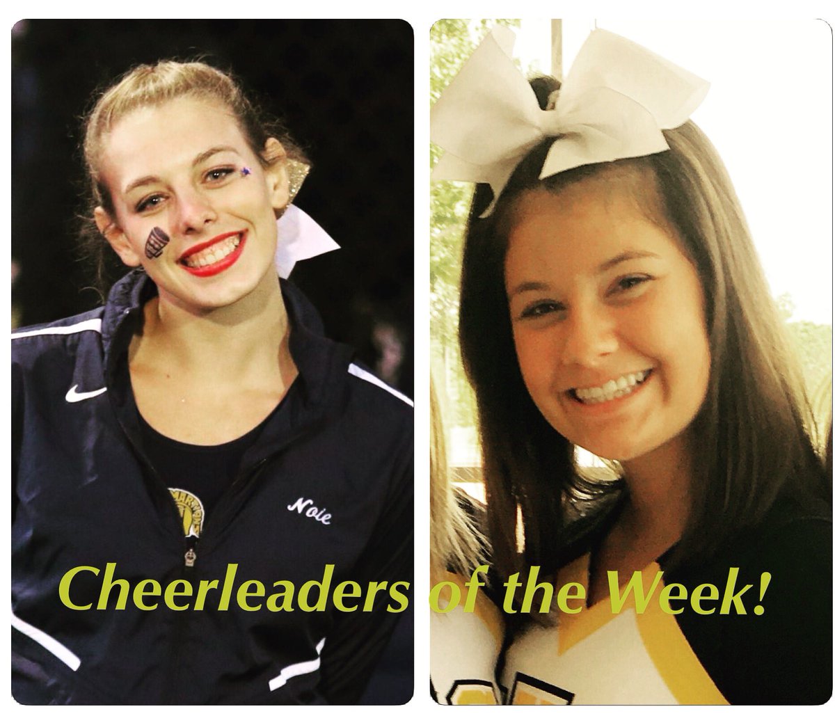 #Cheerleadersoftheweek Congrats!  @EllenChernowsky @Noieclare #WeAreGoodrich