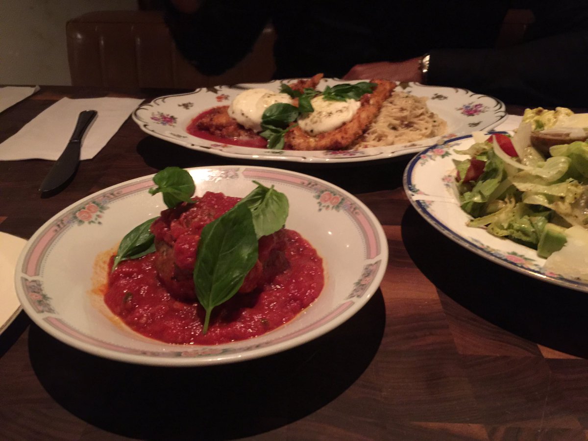 Dinner at Parm on Sherbrooke tonight. Great spot. Good food excellent staff. A restaurant from the people who brought you Lucille's