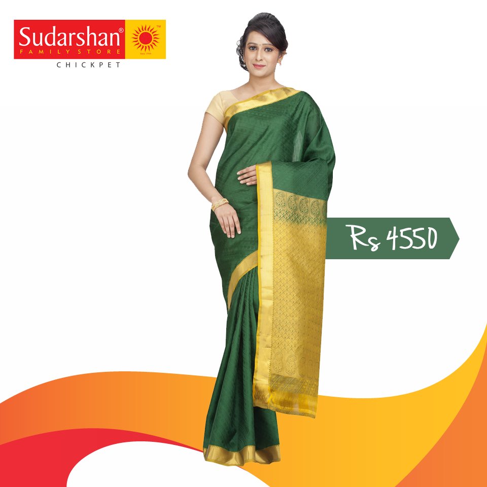 Best design &amp; colors pure #silk sarees. Free Shipping &amp; COD.
Shop now - goo.gl/dwT3Uz #shopping #ethnic