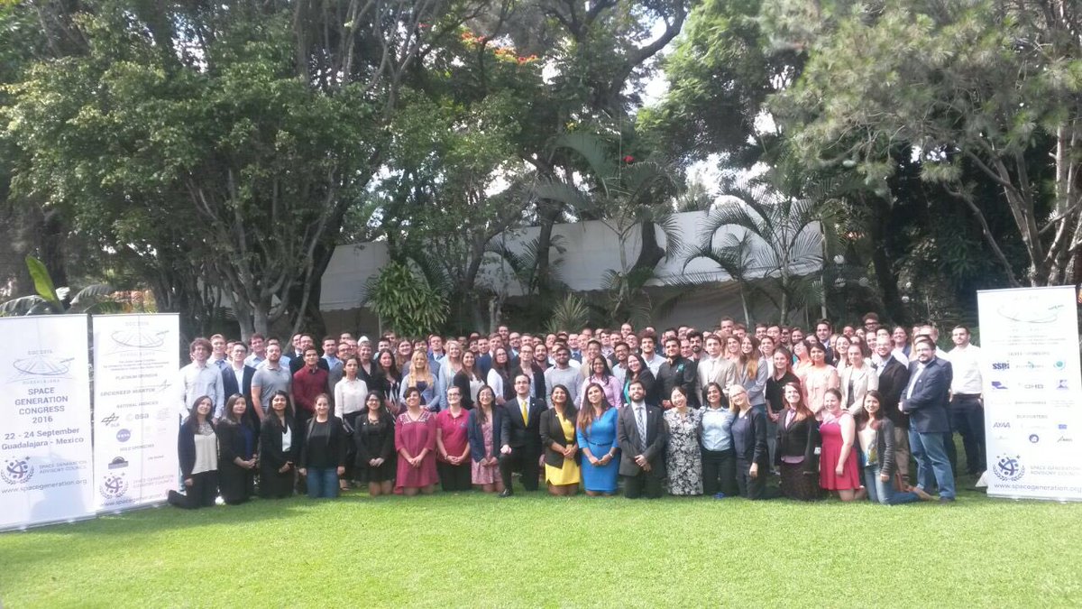 BTCamericas's tweet photo. We conclude the first day of the #SpaceGenerationCongress. Tomorrow we will continue with the academic agenda #IAC2016 @OFVCGuadalajara https://t.co/IejI6kjhG3