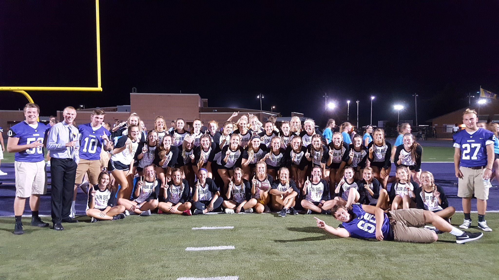 Waukee Football on Twitter "Waukee Seniors Powderpuff Champions 
