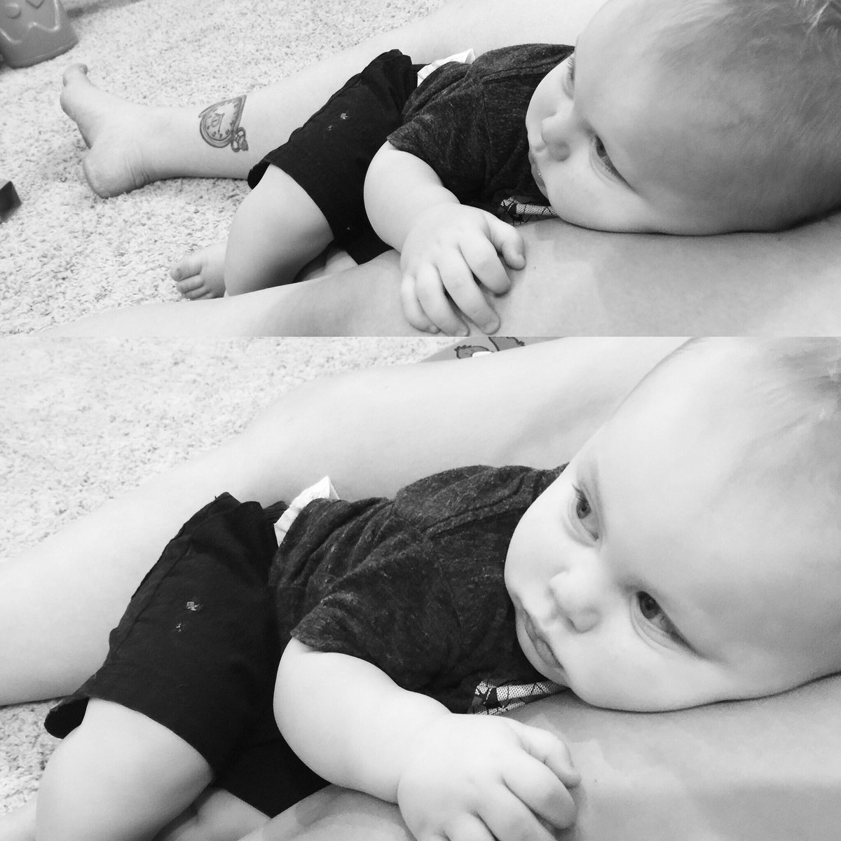 JillMasie's tweet photo. Best cuddles ever. #almost1YR #snuggleup @masie1979 https://t.co/AnWVebHhmR