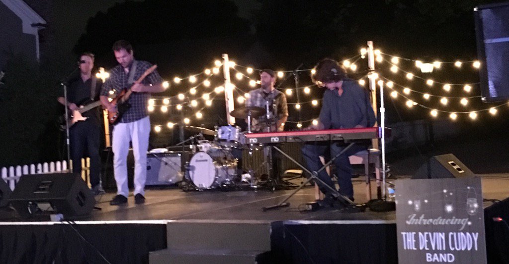 Great to see <a href="/DevinCuddy/">Devin Cuddy</a> again, lighting up the night <a href="/BlackCreekNews/">The Village at Black Creek</a>-well done to all who organized!