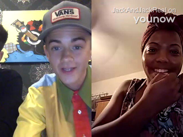TwentyOneDallas's tweet image. 🔴 LIVE @JackAndJack on #YouNow younow.com/JackAndJackRea…