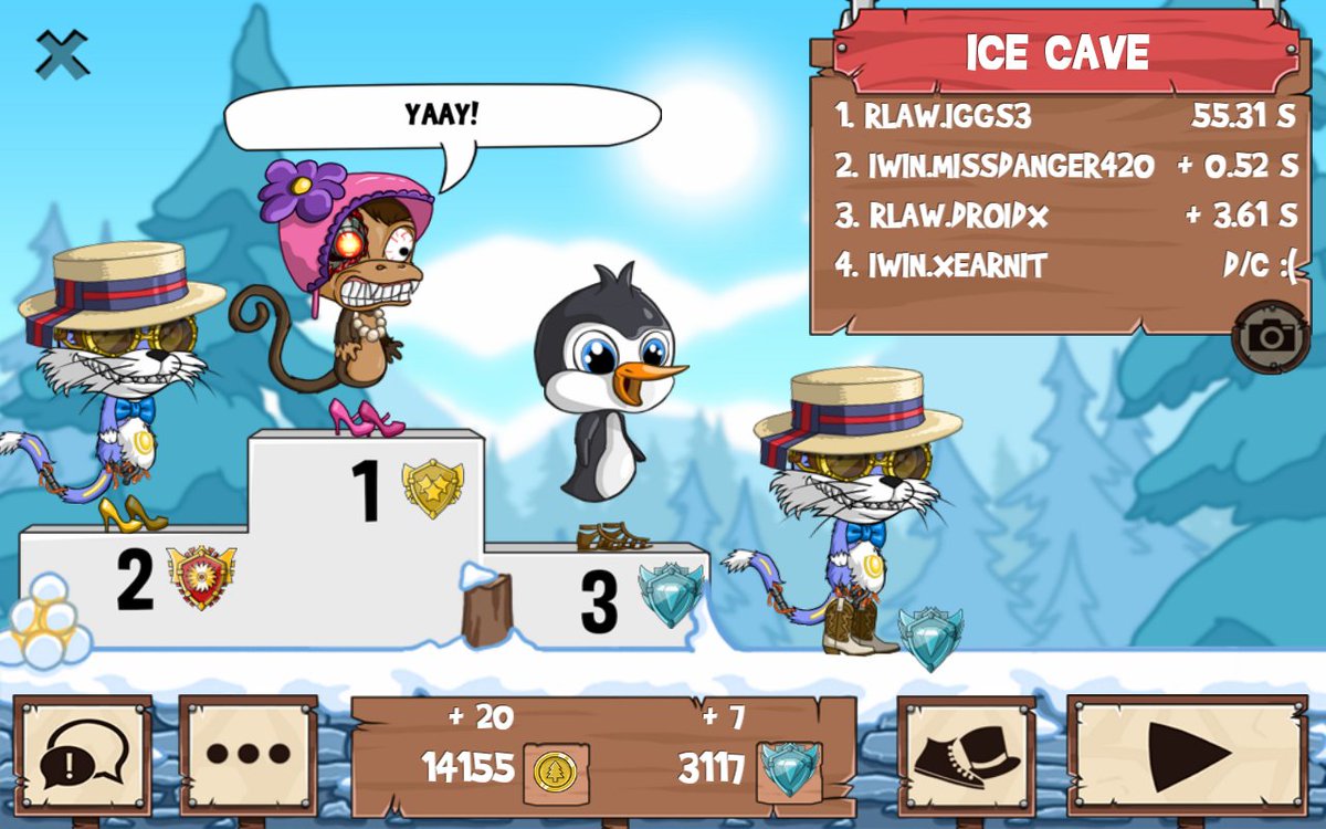 Enif1FR2's tweet photo. When you're partner dc 😑 not mine tho 😏@ #funrun2 #iggs3 #MissDanger420 #xEarnIt https://t.co/vdQRuESh1M