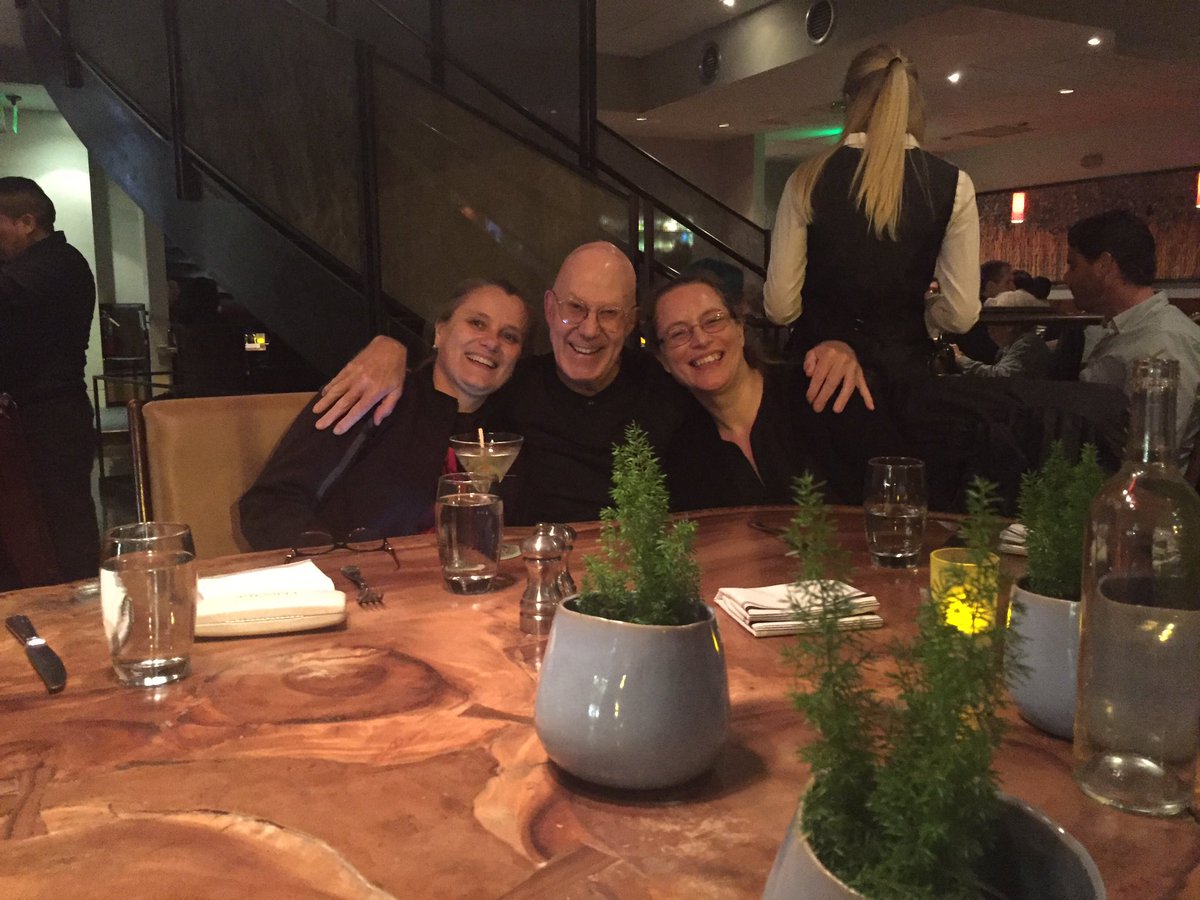 . <a href="/HeliFromFinland/">Heli Helskyaho</a> <a href="/ValinRaki/">Elise Valin-Raki</a> World famous WiTs from Finland sighted at the Bluestem Brasserie, San Francisco.