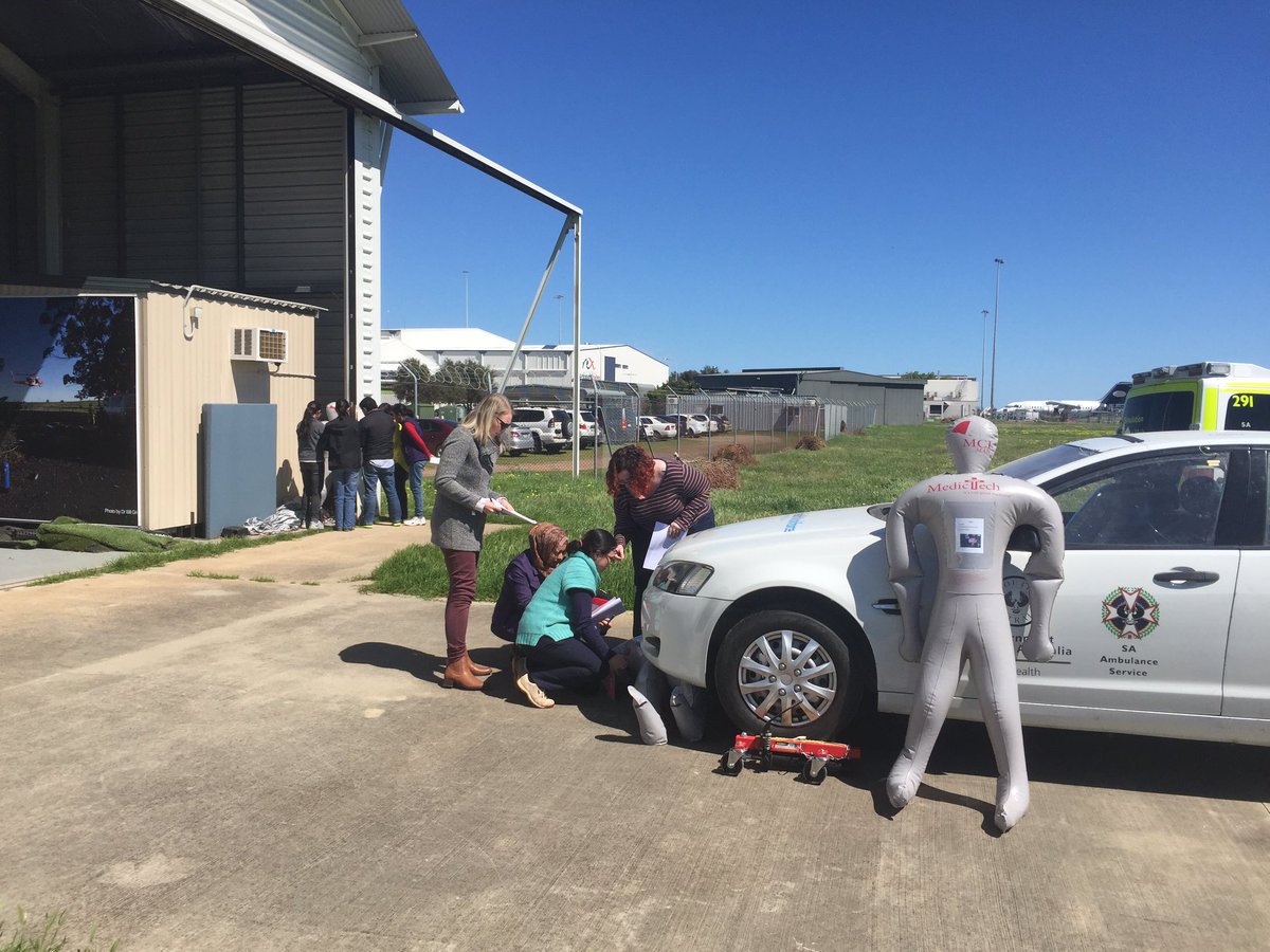 Major incident exercise!! Who said it couldn't get any worse @ the GP course? #saasmedstar #rahtrauma #luvphrm