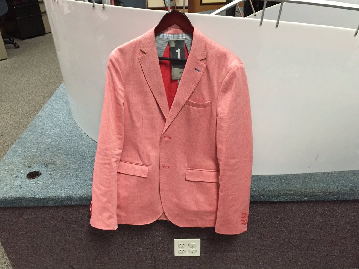 KylesPants's tweet photo. This is absolutely unacceptable @KyleClark! How DARE you try to replace me w/ something so hideous! #HeyNext @9NEWS https://t.co/pEIQDZtXoK