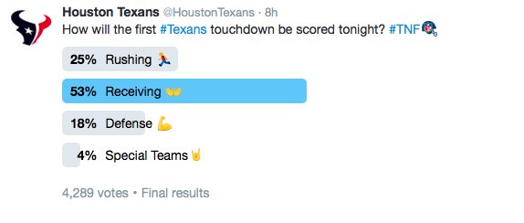 OldTakesExposed's tweet photo. Trick Question #HOUvsNE #TNF https://t.co/T2VHIWyXzG