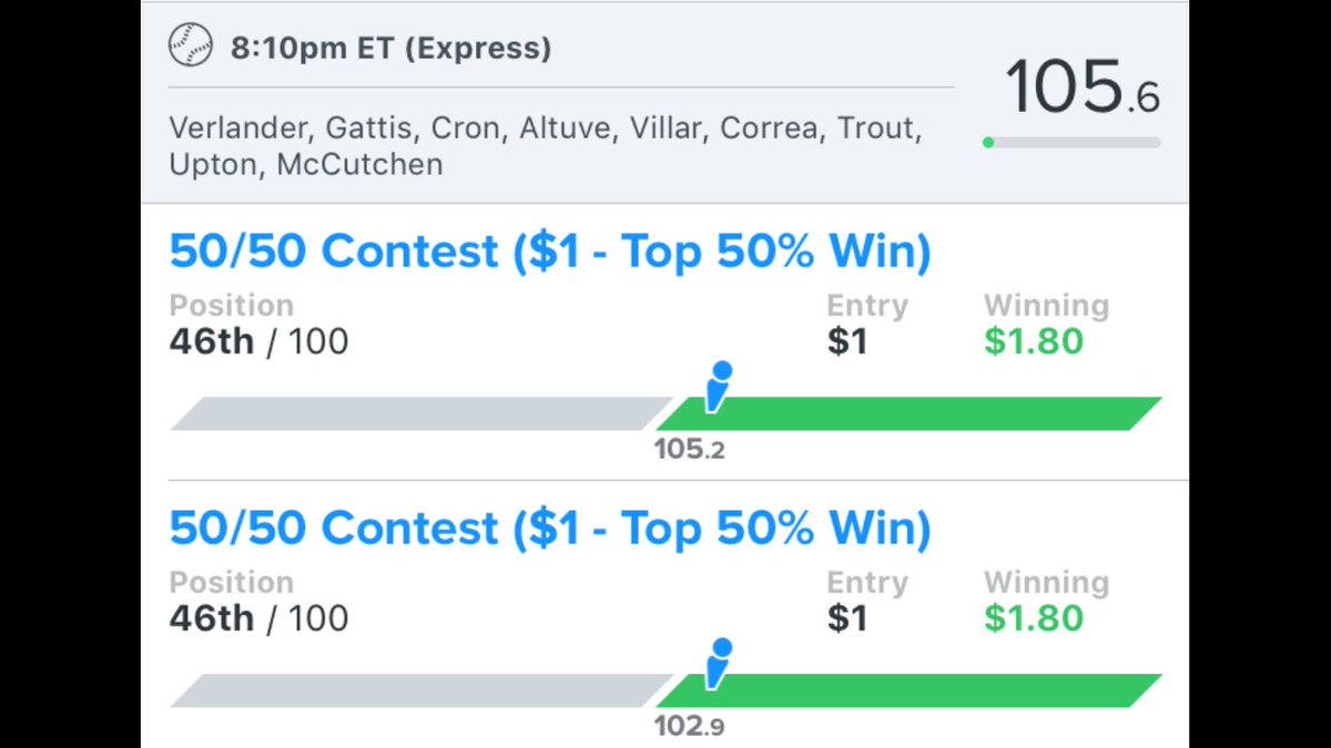DFS2Deep's tweet image. Cashing on a messed up Express line! #DFS #FanDuel