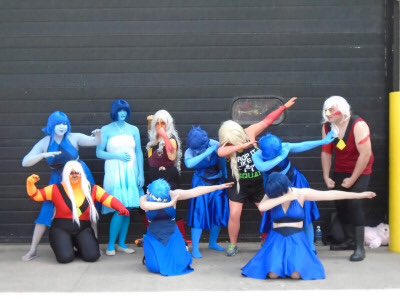 GhostTown124's tweet photo. Reminder to the world that I dressed up as gym rat Jasper for a day of ACEN and even painted my legs. #acen2016 #SUacen2016 https://t.co/YkNjlCTaNq