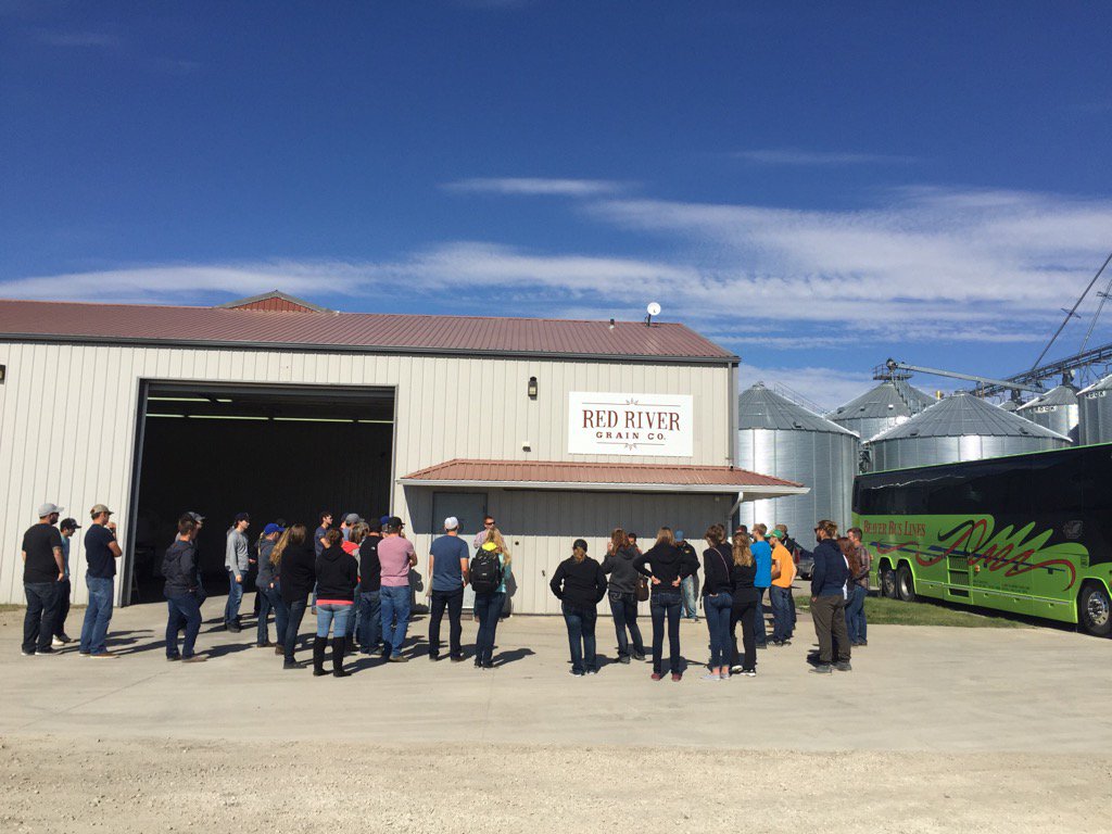 RedRiverGrainCo's tweet image. We had the privilege to host the U of M #agdips #class16 today.  Thank you for making us a stop on your #tourday