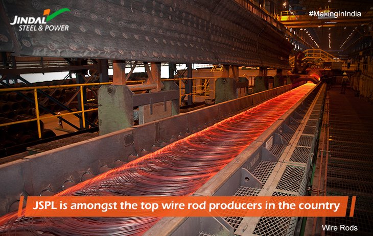 #JSPL offers #WireRods in the dimension of 5.2mm to 22mm diameters