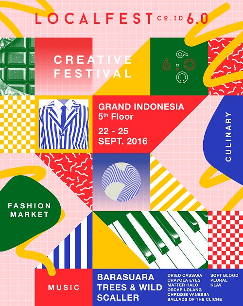Prambors's tweet photo. Don't miss out the biggest urban creative festival in town 22 – 25 September at Grand Indonesia #LocalFestID https://t.co/I245jGYjT3