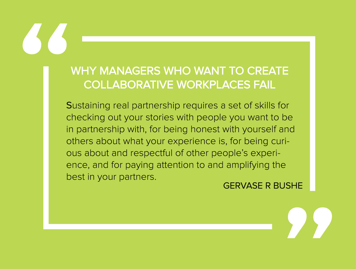 RoffeyPark's tweet image. Just published a guest blog by Gervase Bushe on collaborative workplaces. #clearleadership #dialogicod roffeypark.com/leadership-and…