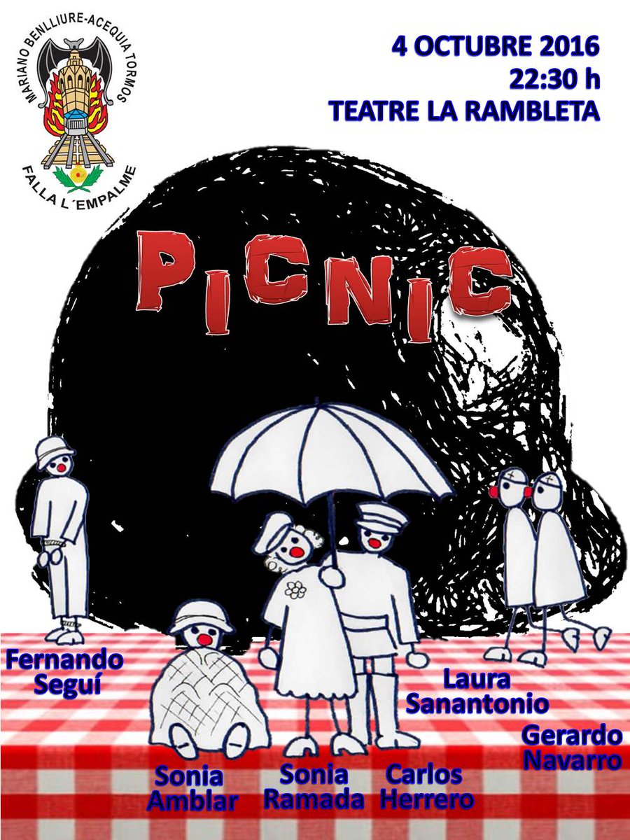 falla_empalme's tweet photo. Info: 4 OCtubre a las 22:30 en la #Rambleta  #Teatrefaller @JCF_Valencia 
https://t.co/4LHMBcqeA3 https://t.co/Jzeyk38nWC